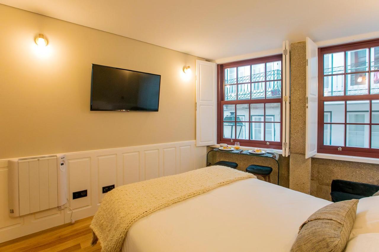 Charming Studio In Historic Downtown Porto Eksteriør bilde